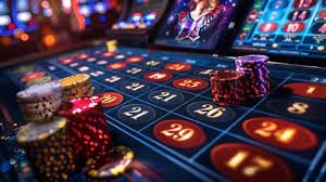 Antarmuka permainan Ceme Online di erek29 menampilkan meja permainan dengan kartu domino